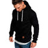 Sweatshirt men 2019 NEW hoodies brand male long sleeve solid men Black Bed big size - menochic